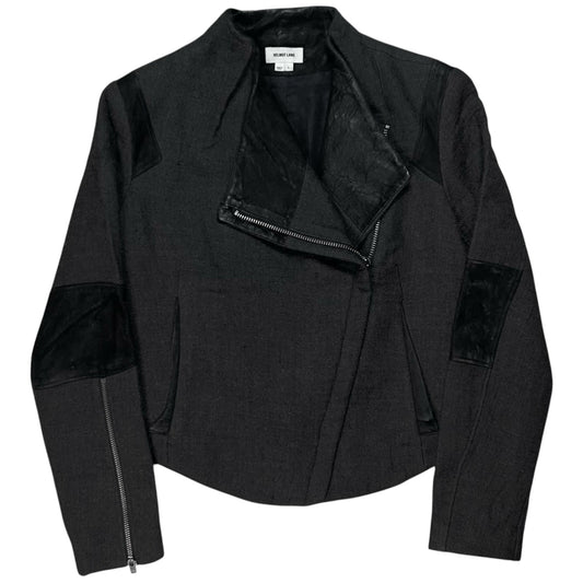 Helmut Lang Strata Moto Wool Jacket - AW11