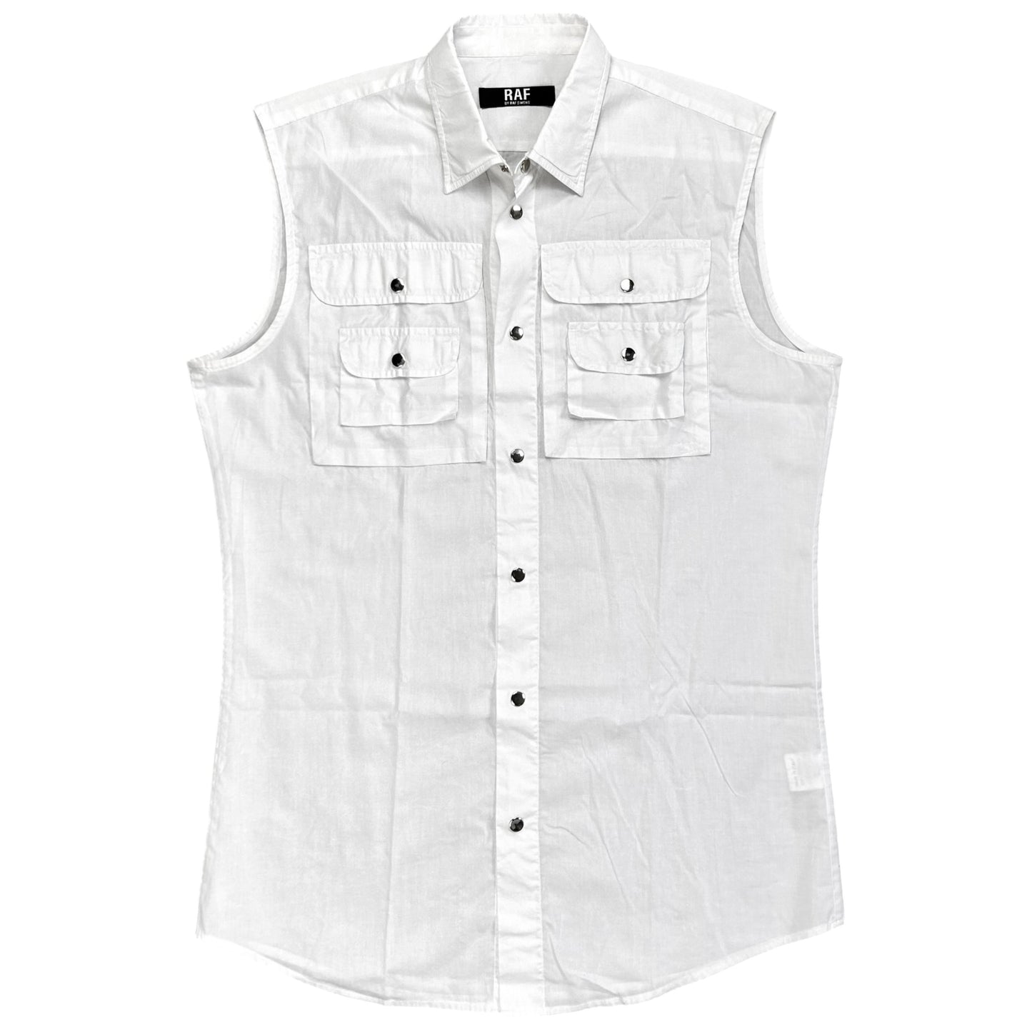 RAF by Raf Simons Sleeveless Cargo Shirt