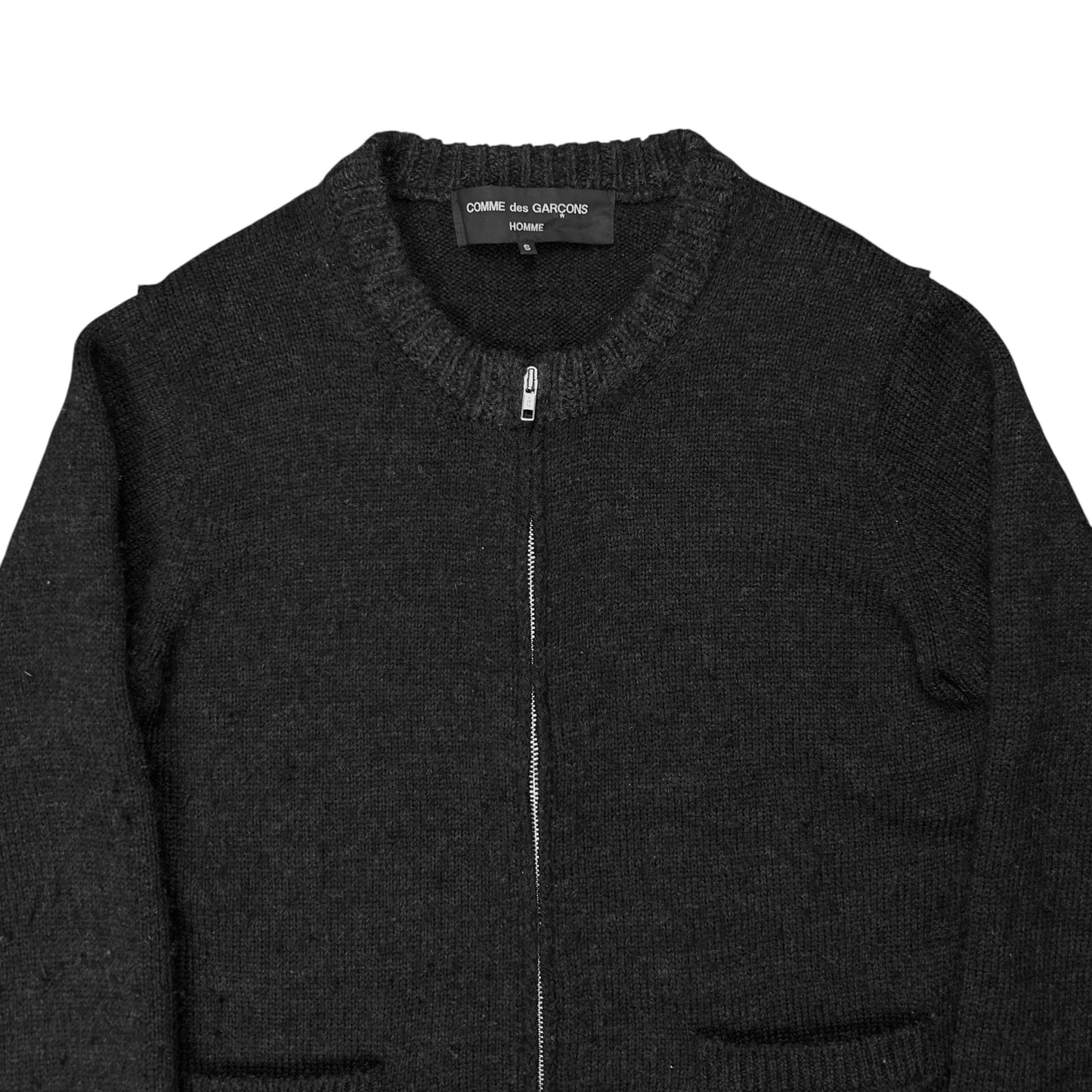Comme des Garcons Homme Fuzzy Zip Cardigan - AW04