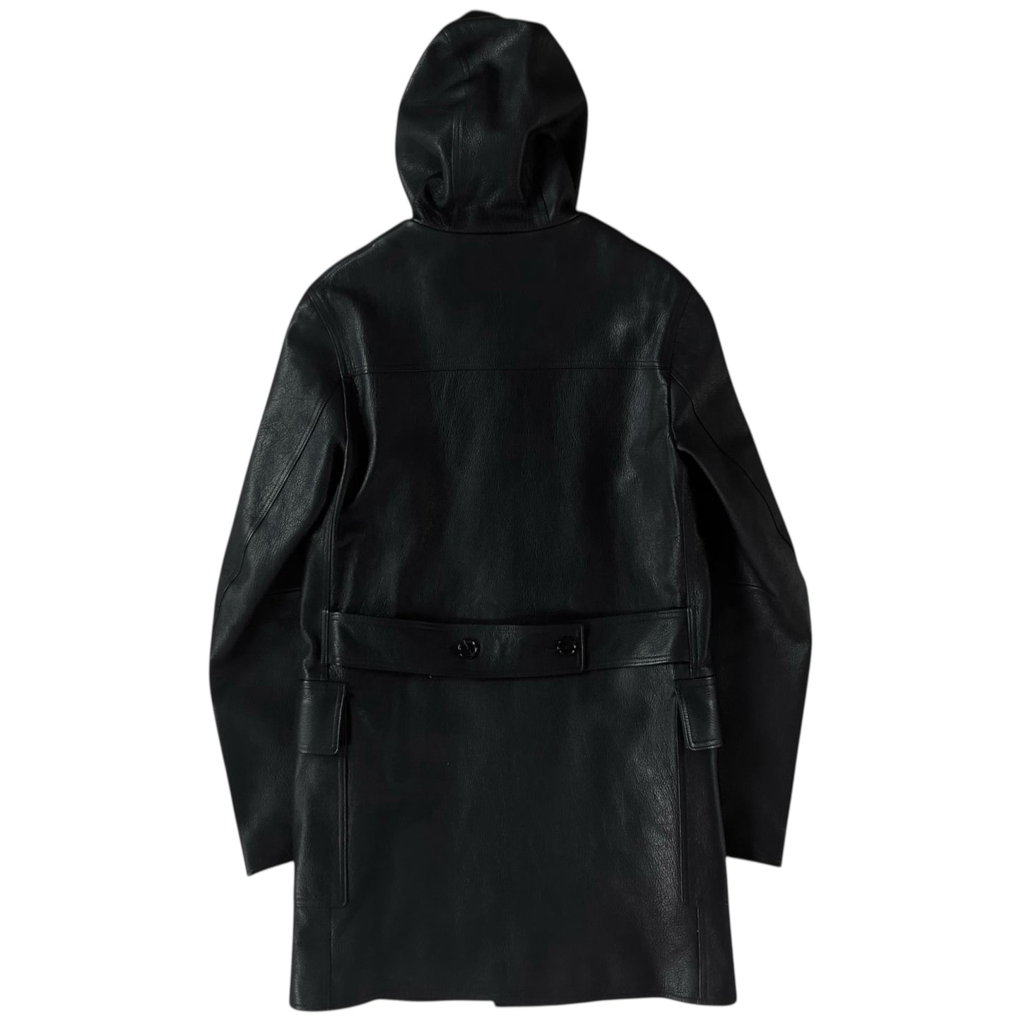 Jil Sander Multi Strap Leather Parka - AW14