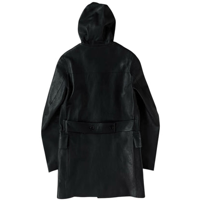 Jil Sander Multi Strap Leather Parka - AW14