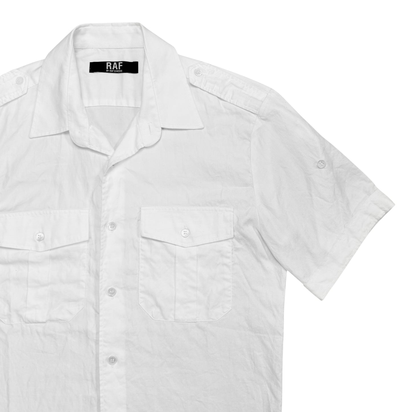 RAF by Raf Simons Military Cargo Strap Shirt