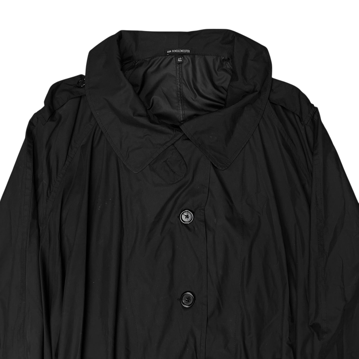 Ann Demeulemeester Multi Belted Rain Coat - SS20