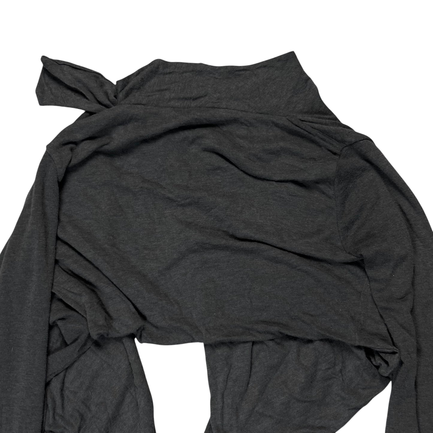 Rick Owens Sphinx Asymmetric Wrap Sweater - AW15
