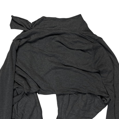 Rick Owens Sphinx Asymmetric Wrap Sweater - AW15