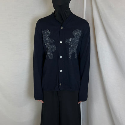 Comme des Garcons Shirt Intarsia Cardigan - AW19