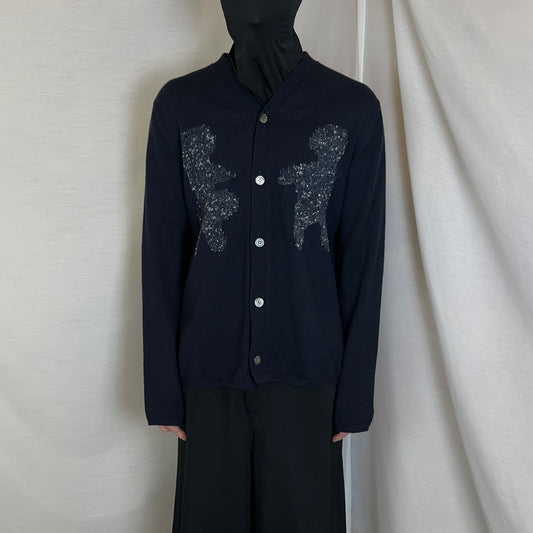 Comme des Garcons Shirt Intarsia Cardigan - AW19