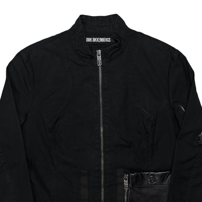 Dirk Bikkembergs Detachable Leather Pocket Work Jacket