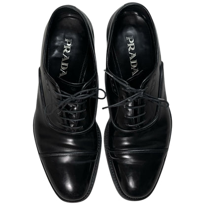 Prada Ridge Cap Spazzolato Derbies