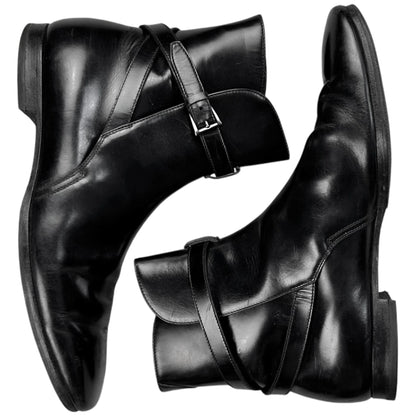 Prada Squared Belted Jodhpur Boots