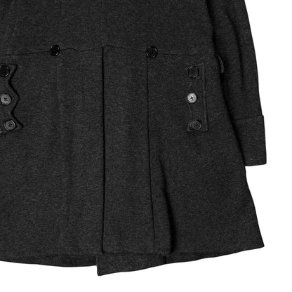 Dirk Bikkembergs Victorian Multi Button Wool Coat - AW10