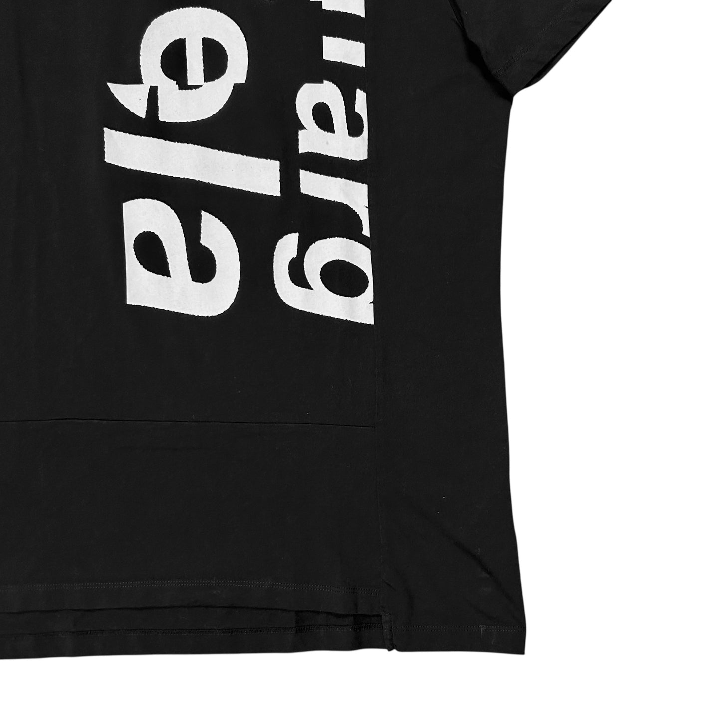 Maison Margiela Deconstructed Patchwork Logo T-Shirt - SS17