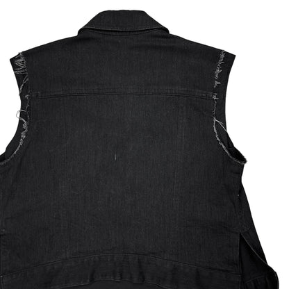 Y‘s Yohji Yamamoto Shirt Layered Denim Vest