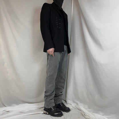 Dior Homme Stone Grey Washed Slim Jeans - AW10