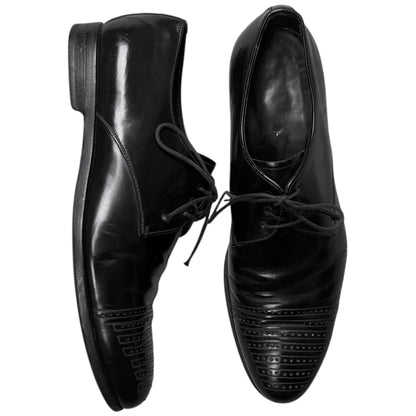 Prada Perforated Toe Derbies - AW07