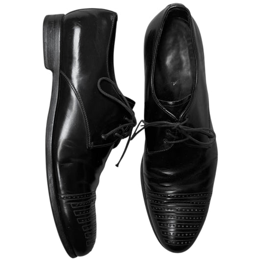 Prada Perforated Toe Derbies - AW07