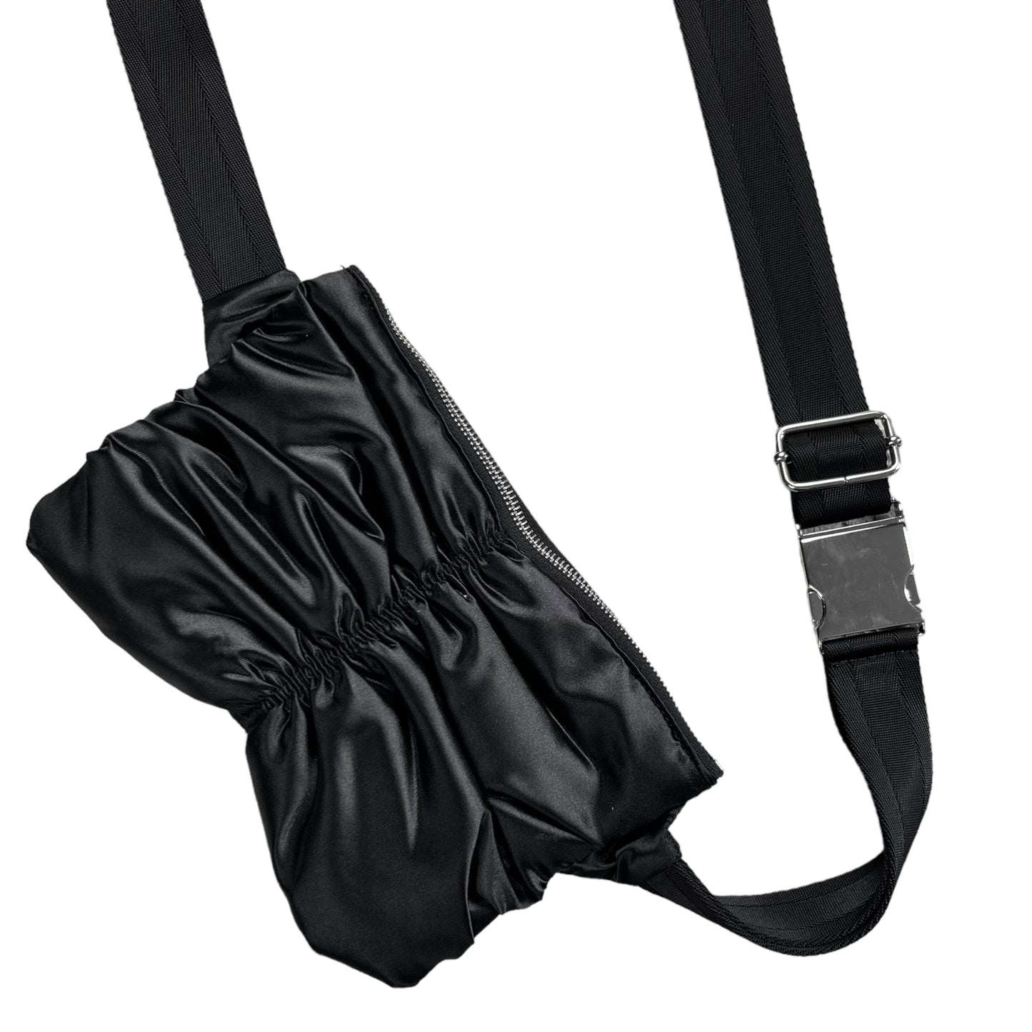 MM6 Maison Margiela Creased Safety Belt Bag - AW19