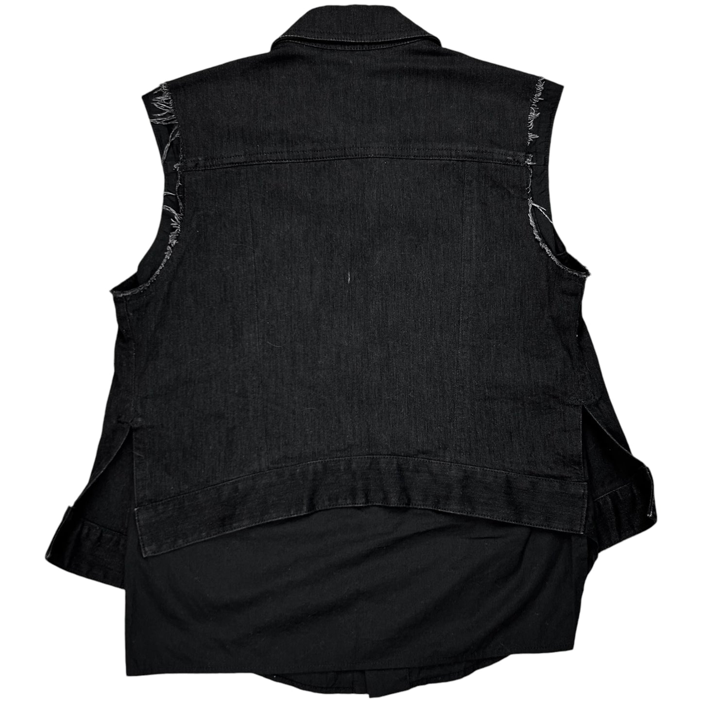 Y‘s Yohji Yamamoto Shirt Layered Denim Vest