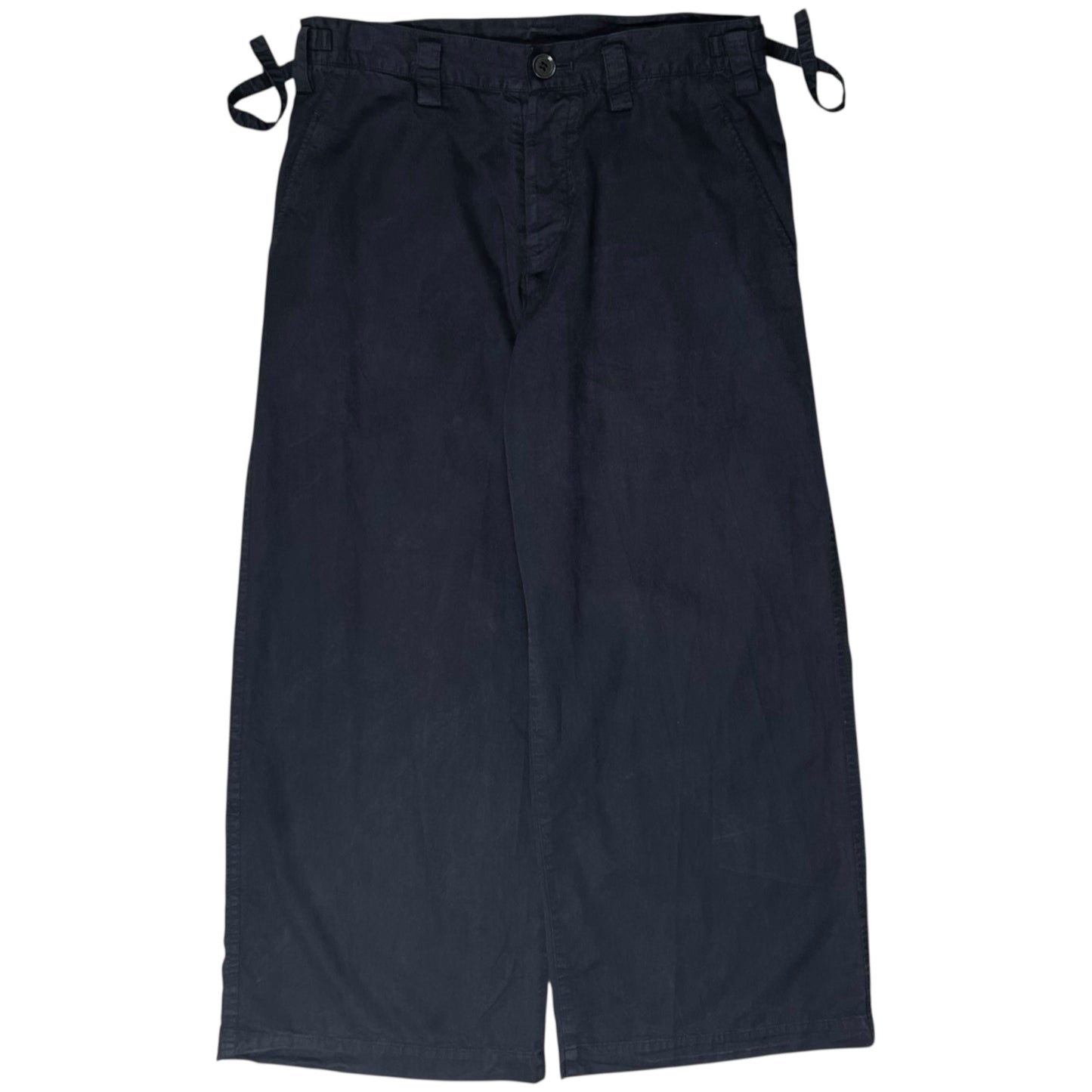 Y‘s by Yohji Yamamoto Wide Belt Strap Pants