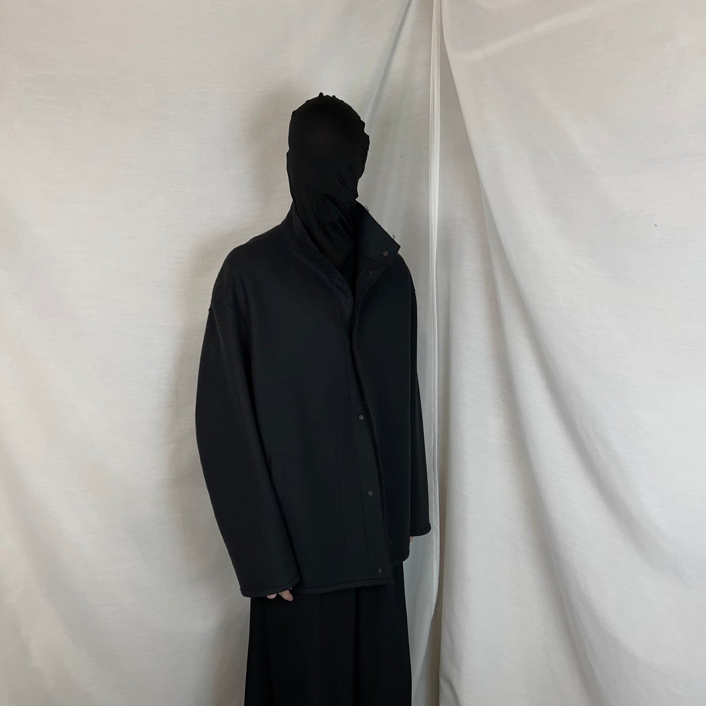 Jil Sander Raw Unlined Wool Jacket - AW12