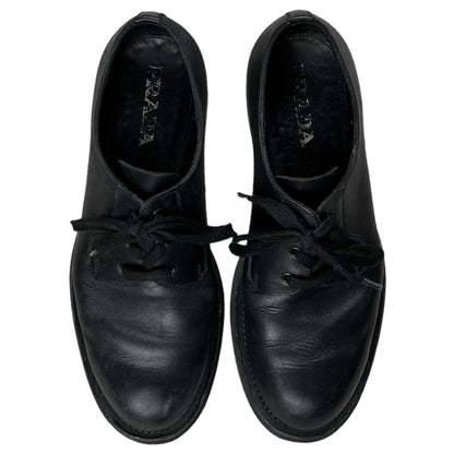 Prada Military Calf Leather Derbies