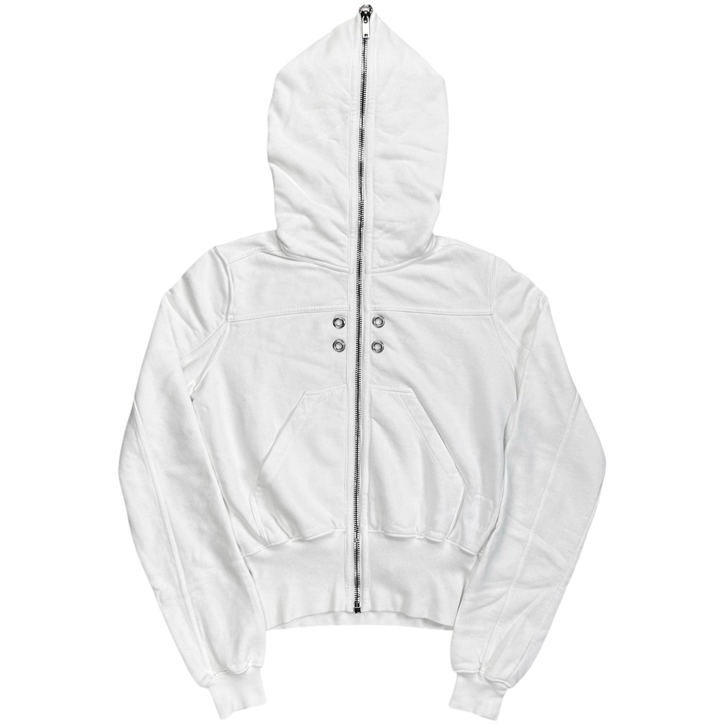 Rick Owens DRKSHDW Gimp Zip Hoodie Milk - AW22