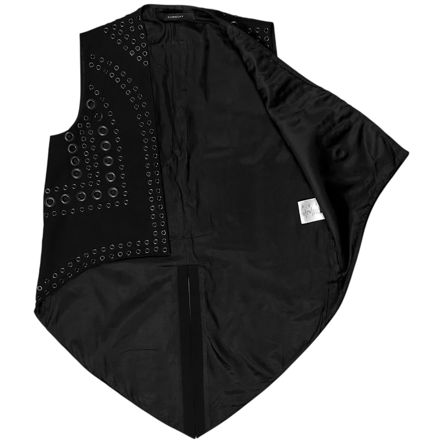 Givenchy Eyelet Tail Vest - SS11