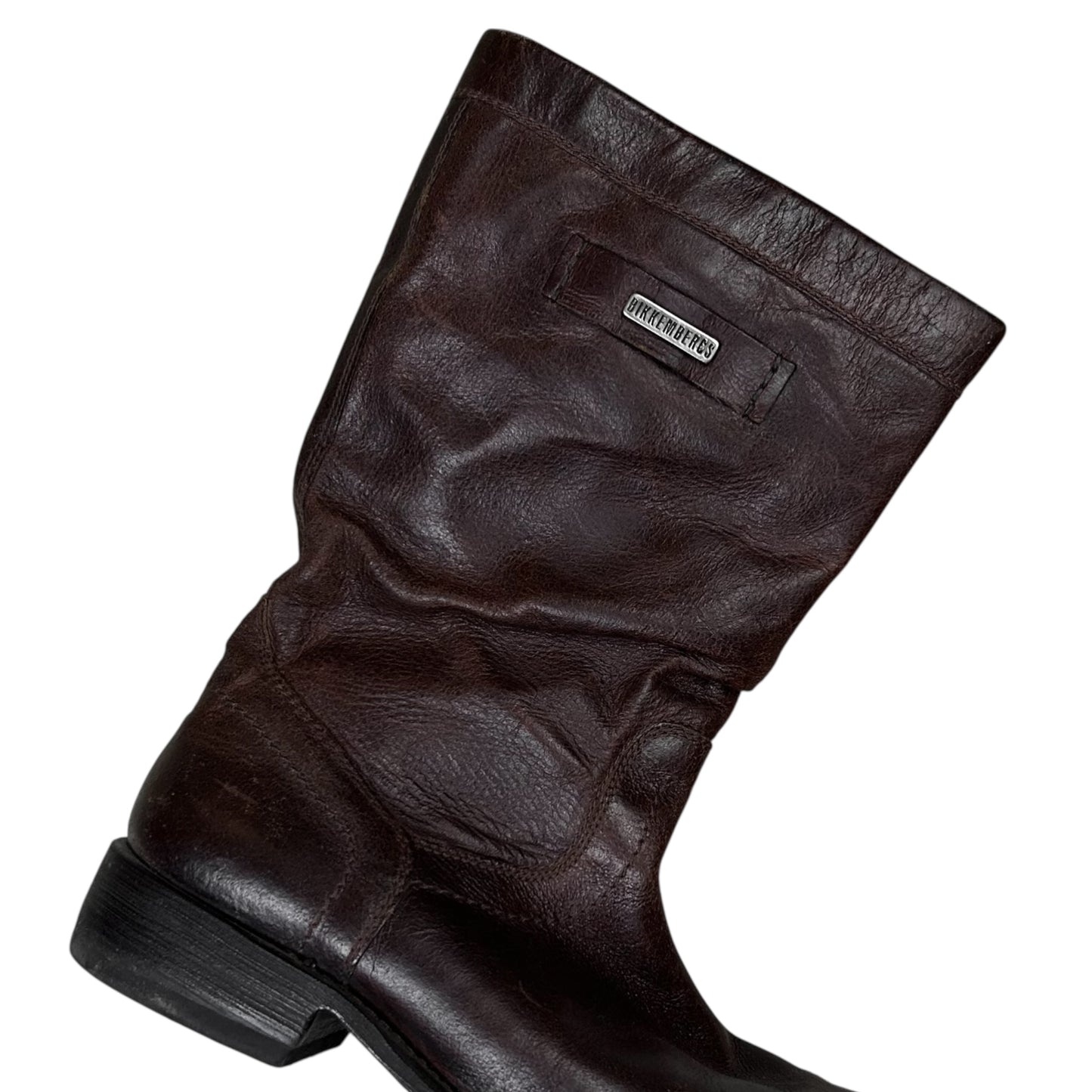 Dirk Bikkembergs Metal Tab Engineer Pull On Boots