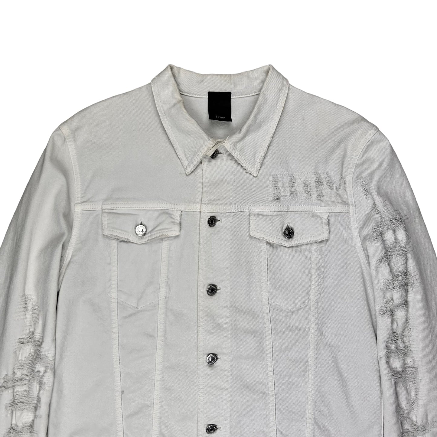 Dior Homme Distressed Denim Jacket - SS17