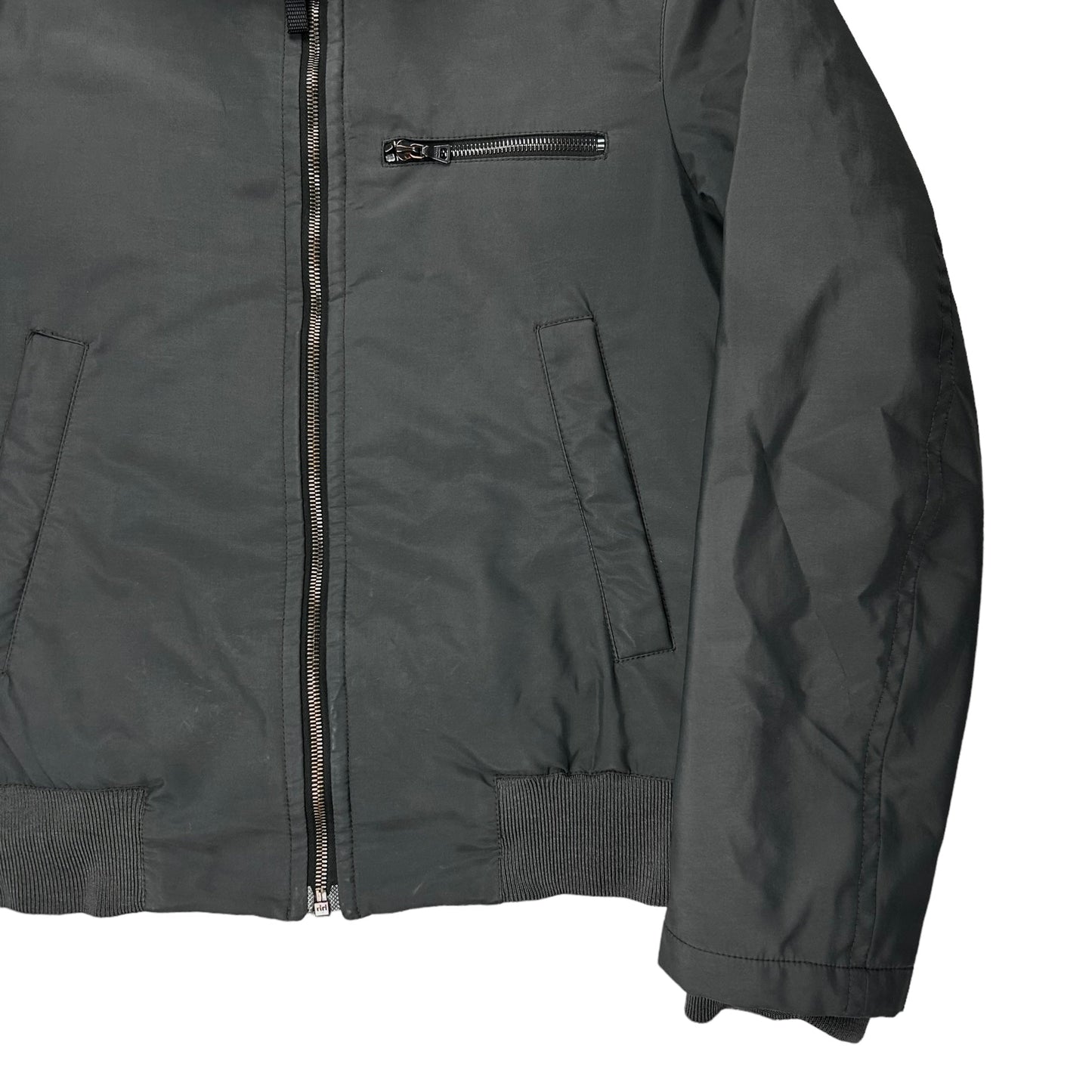 Prada Cropped Flight Bomber Jacket - AW07