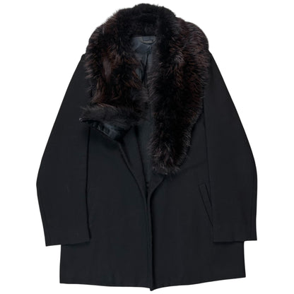 Maison Martin Margiela Fox Fur Collar Coat - AW07