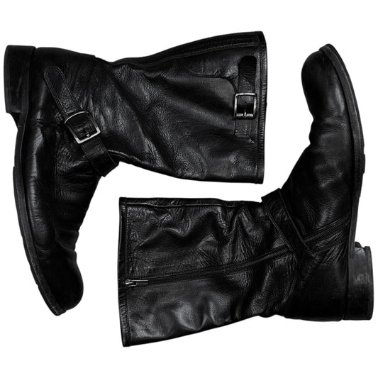 Jil Sander Double Belted Rider Boots