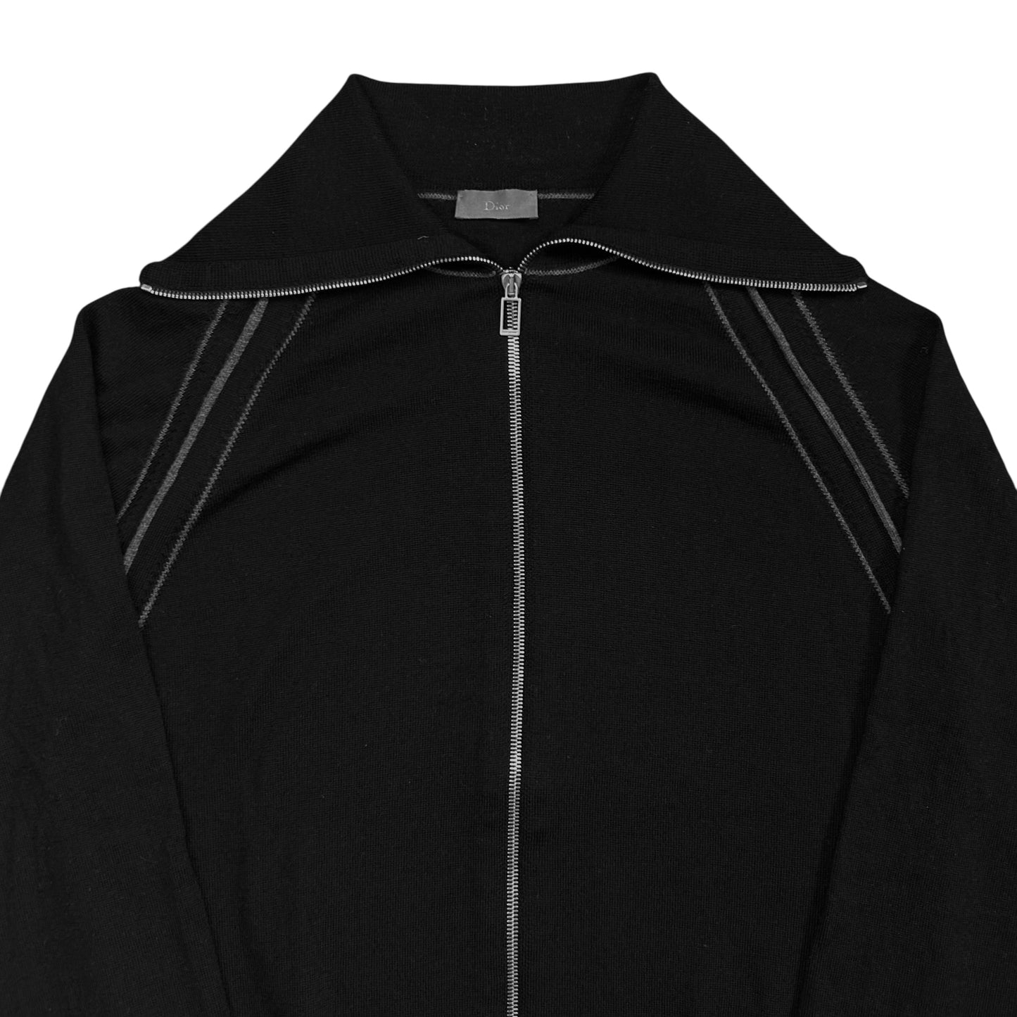 Dior Homme Shoulder Trimmed Zip Sweater - AW11