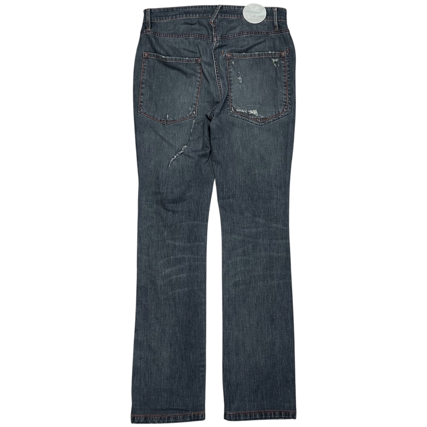 RAF by Raf Simons Distressed Jeans
