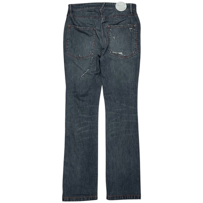RAF by Raf Simons Distressed Jeans