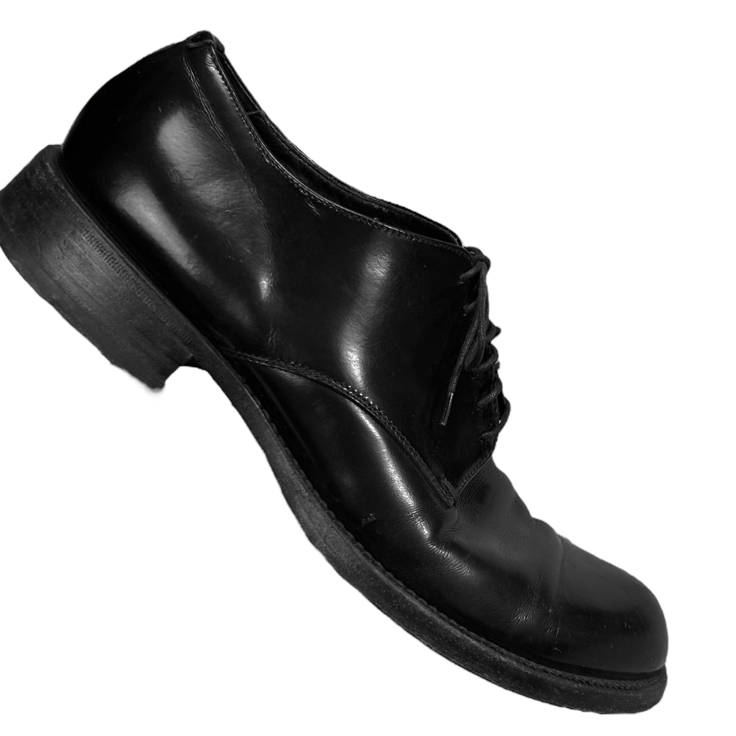 Prada Curve Toe Derbies