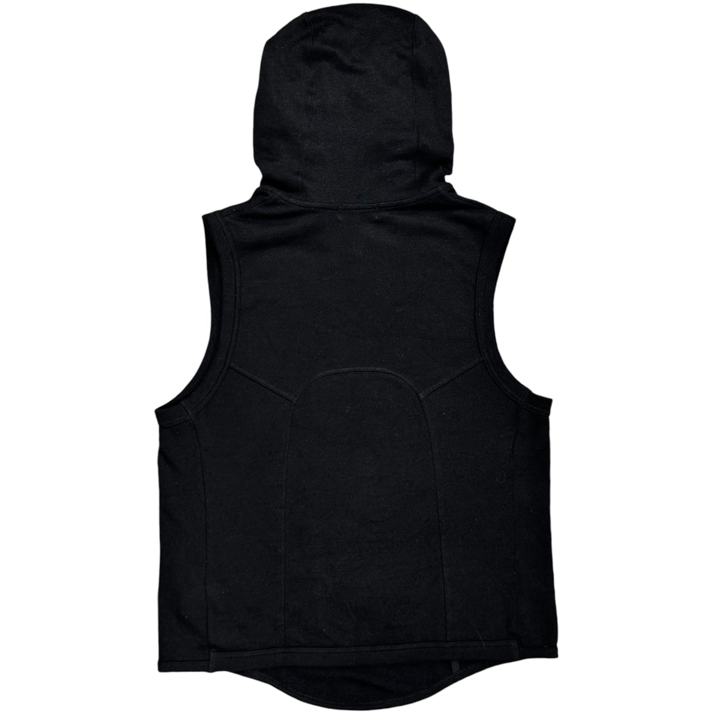 Yohji Yamamoto Pour Homme Panelled Sleeveless Hoodie - SS19