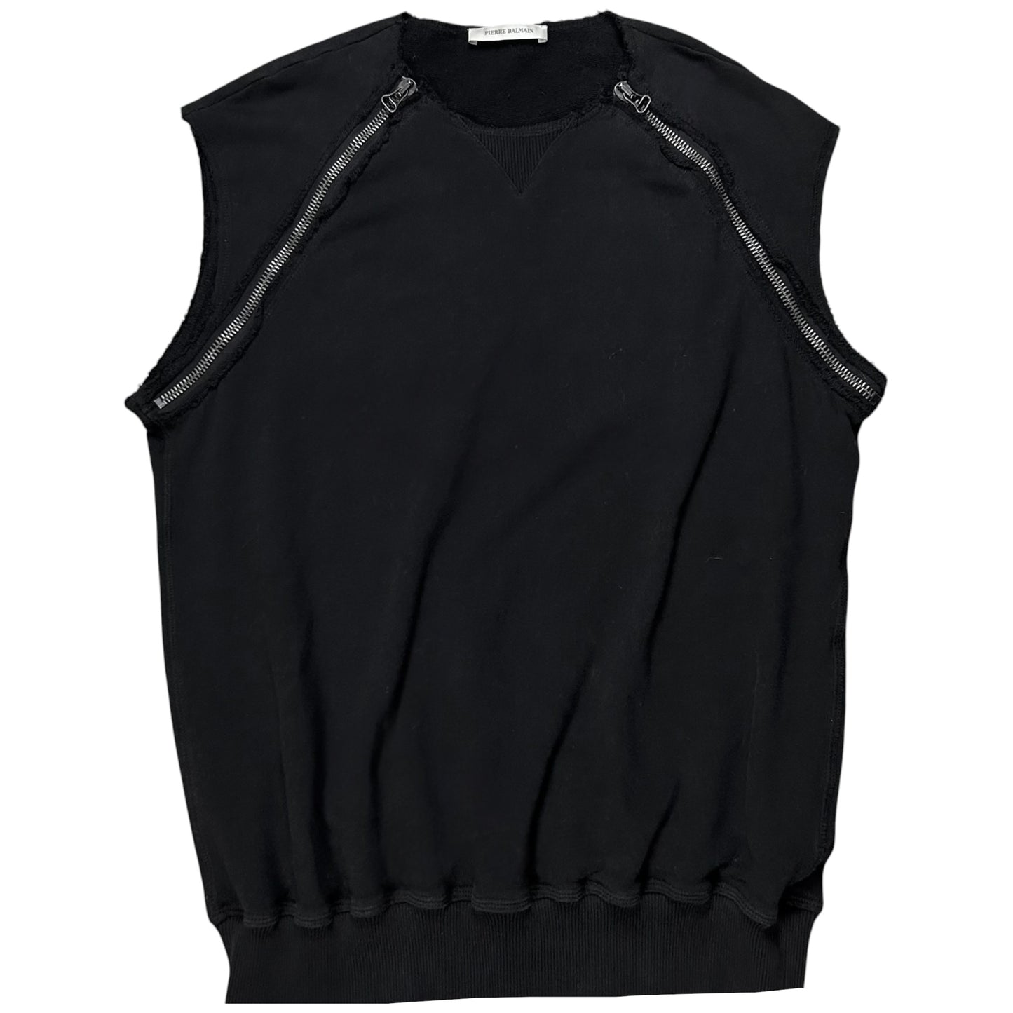 Pierre Balmain Shoulder Zip Vest - AW11