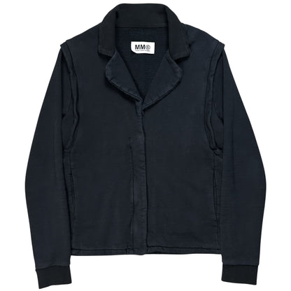 MM6 Maison Margiela Hybrid Lapel Zip Sweater - AW08