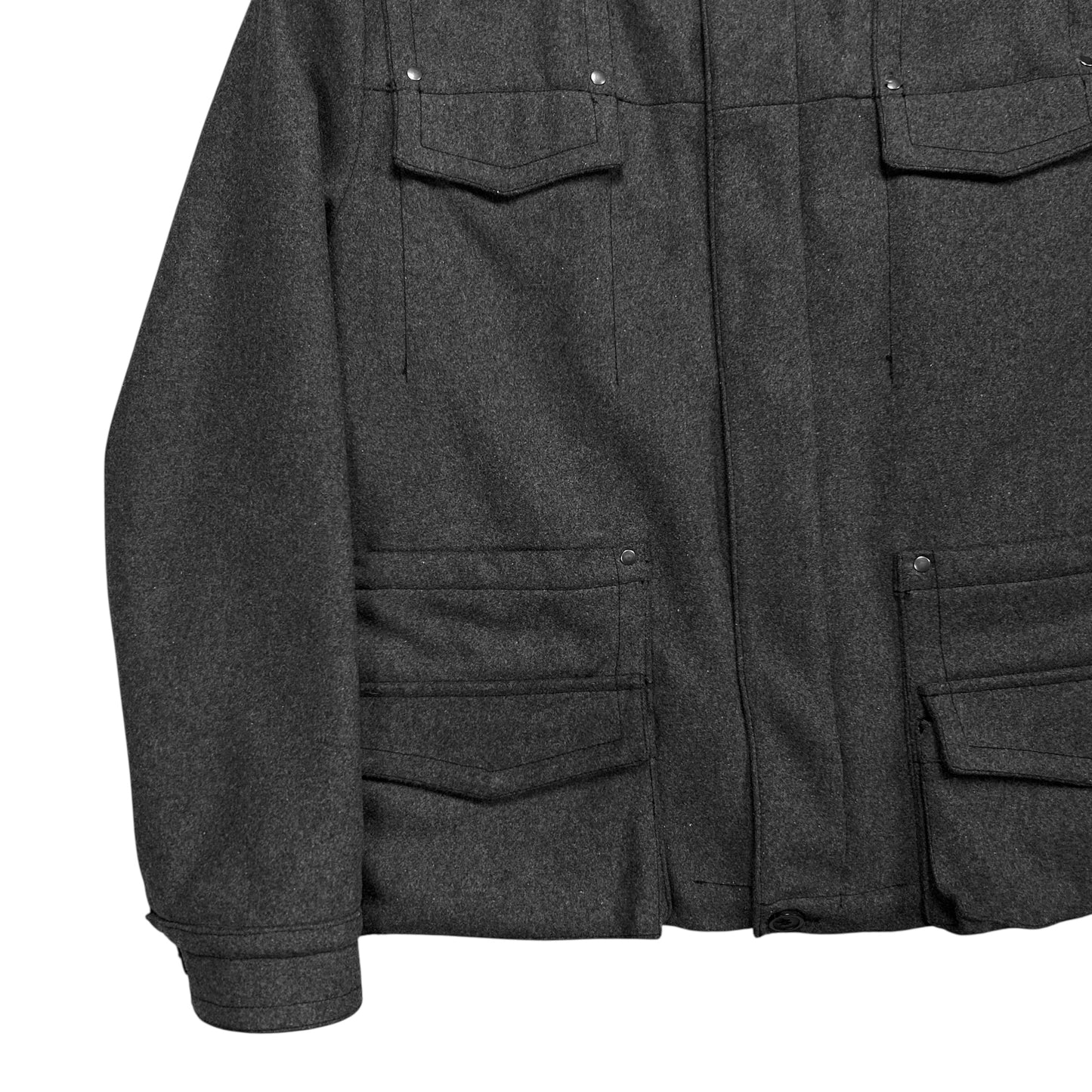 Givenchy Cargo Stud Flight Wool Jacket - AW13