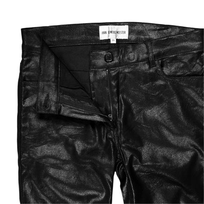 Ann Demeulemeester Waxed Glimmer Jeans - AW17
