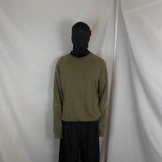 Haider Ackermann Thorns Embroidered Perth Sweater - AW16