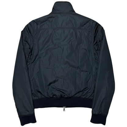 Prada Leather Trimmed Bomber Jacket - SS10