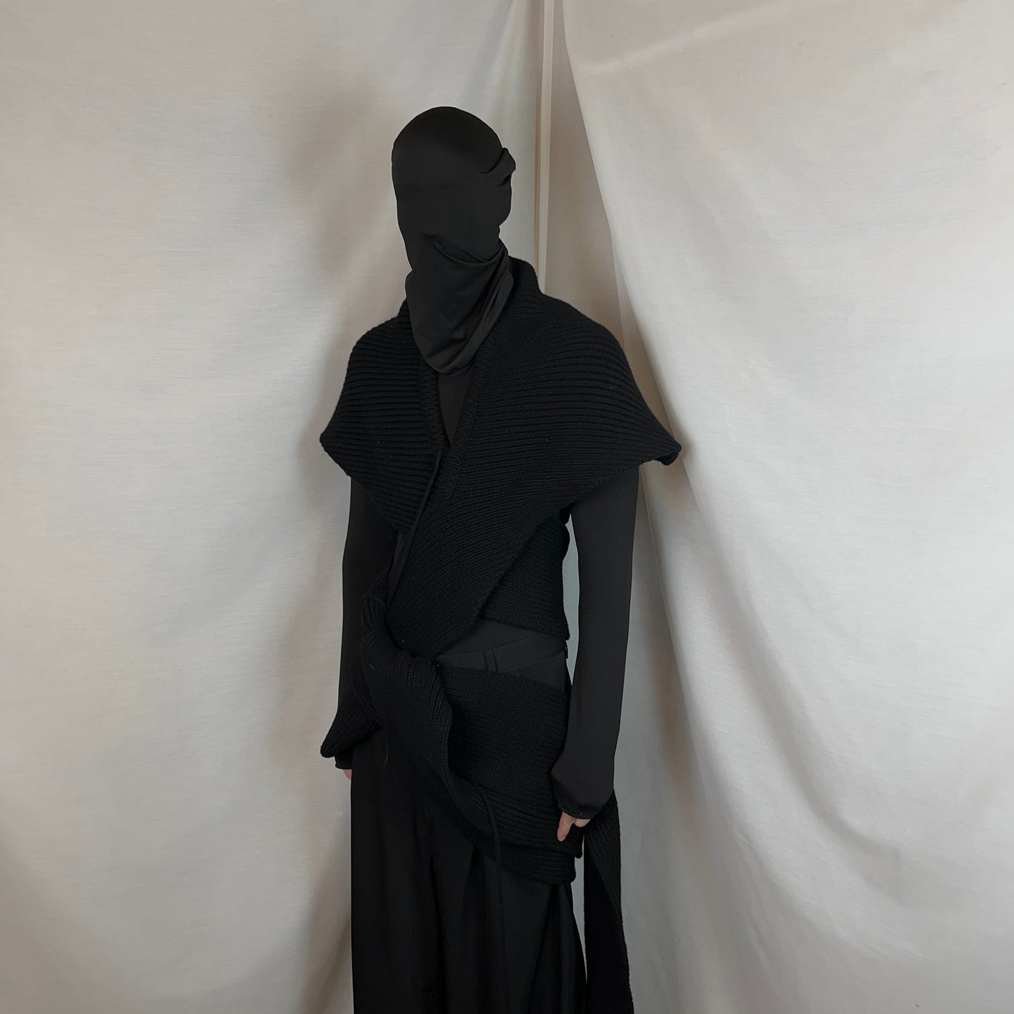 Dior Homme Lumiere Du Nord Wrap String Cashmere Scarf - AW08