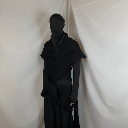 Dior Homme Lumiere Du Nord Wrap String Cashmere Scarf - AW08