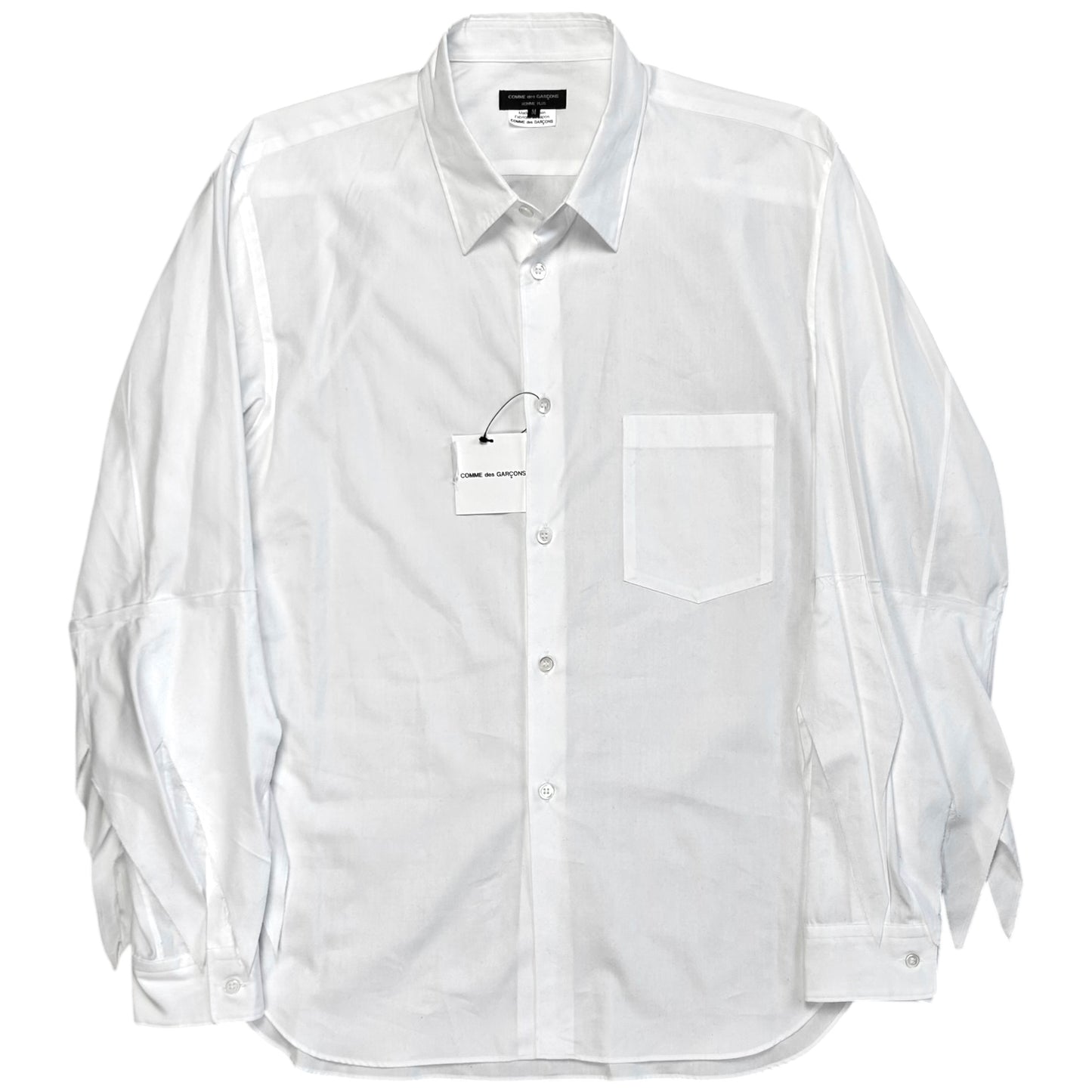 Comme des Garcons Layered Fringe Sleeve Shirt - SS23