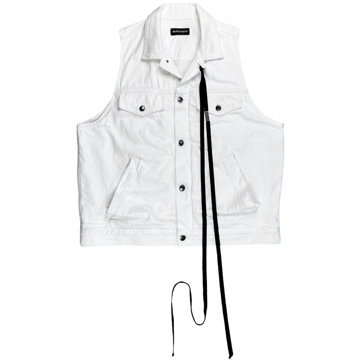 Ann Demeulemeester Benoit Denim Vest - SS22