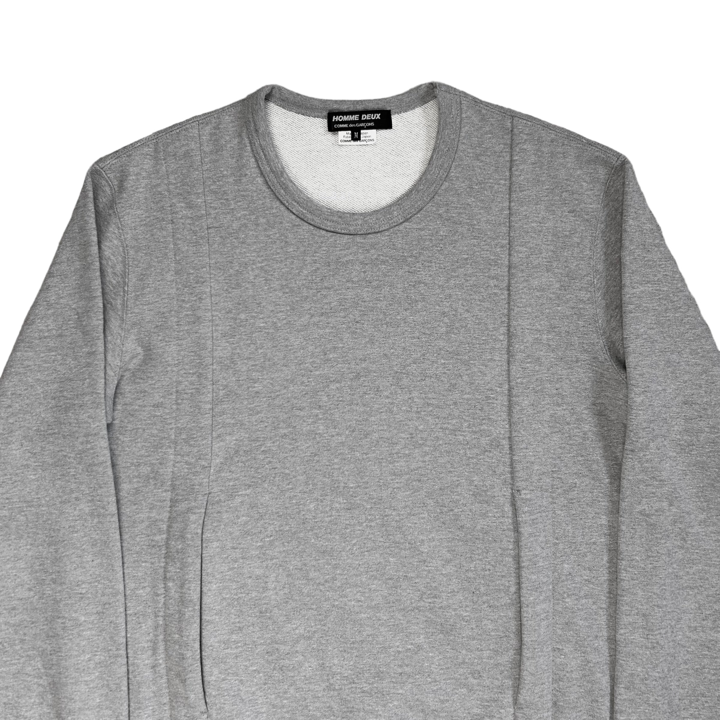 Comme des Garcons Homme Deux Muff Pocket Sweater AW22 Vertical Rags