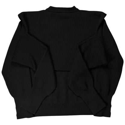 Balenciaga Double Sleeve Knit Sweater - AW20