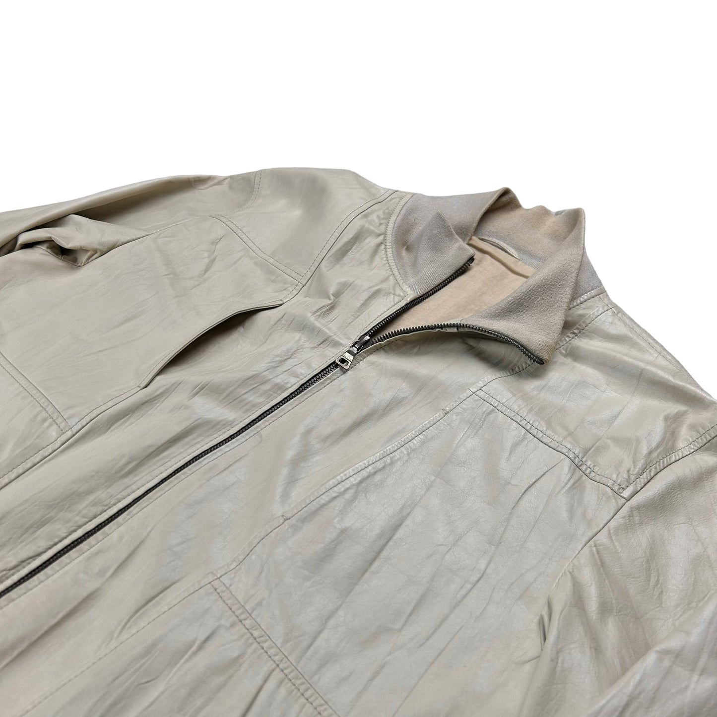 Jil Sander Chest Slid Leather Blouson - SS05